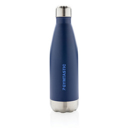 XD COLLECTION Vakuumisolierte Stainless Steel Flasche, 500 ml, blau