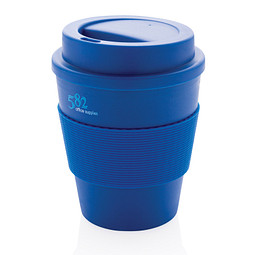 XD COLLECTION Wiederverwendbarer Kaffeebecher, 350 ml, blau