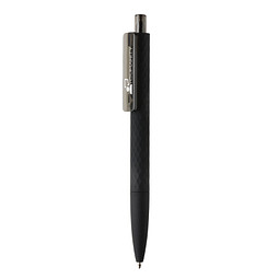 XD COLLECTION Druckkugelschreiber X3 mit Smooth-Touch, blaue Mine, schwarz