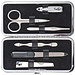 7-teiliges Manikürset, schwarz