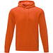 Charon Herren Kapuzenpullover, orange, M