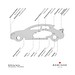 ROMINOX® Key Tool Car/Auto (18 Funktionen) im Motiv-Mäppchen Frohe Ostern