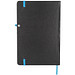 Notizbuch BlackLine, DIN A5, schwarz/hellblau